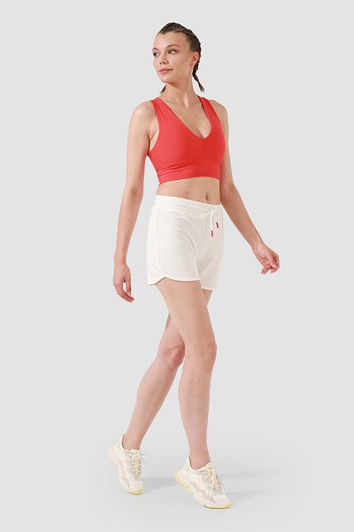 Superstacy June Cream Sports Shorts