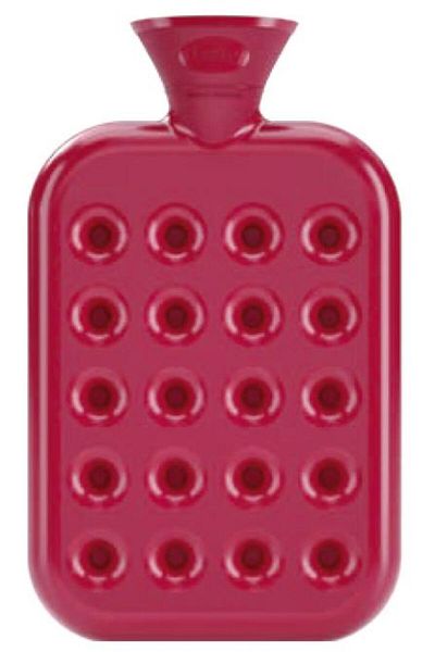 Fashy 6424-45 Honeycomb Look Hot Water Bag - Pink