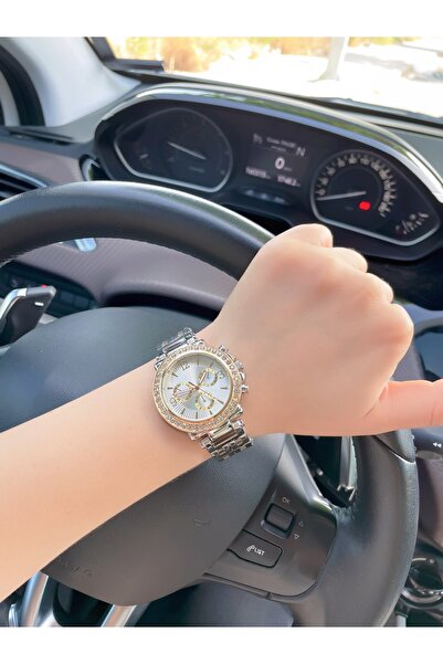 Bimodabu Taş Detaylı Quartz Kadın kol Saati