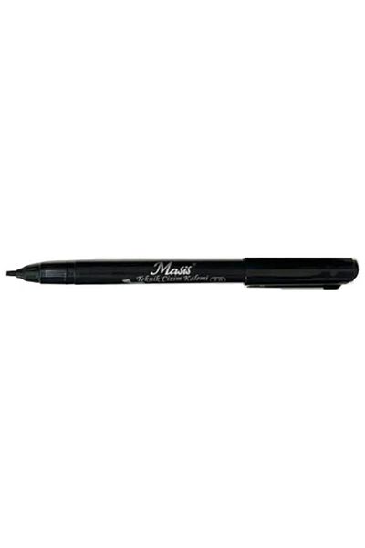 Masis Black Technical Drawing and Calligraphy Pen - Cut Point 2.0 mm