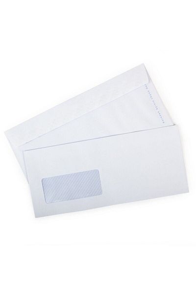 Diplomat Windowed 90gr.envelope 500 Pack 105x240