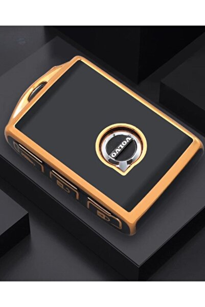 AYDA PROMOSYON Volvo S60 S90 Xc40 Xc60 Xc90 2016+ Smart Box Siyah Oto Anahtar Kumanda Kabı Kılıfı Oto Anahtarlık