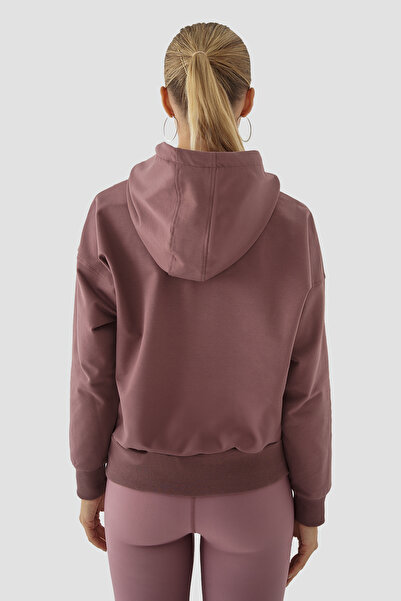 Superstacy Фіона Oversize з кишенями темно-рожева худі