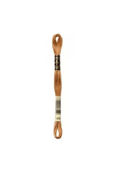 Dmc Muline Hand Embroidery Threads - 8 M - Color No 436
