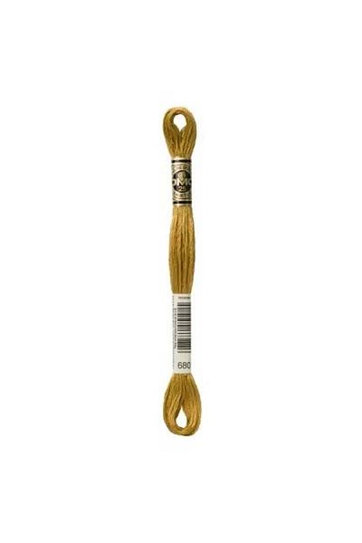 Dmc Muline Hand Embroidery Threads - 8 M - Color No 680