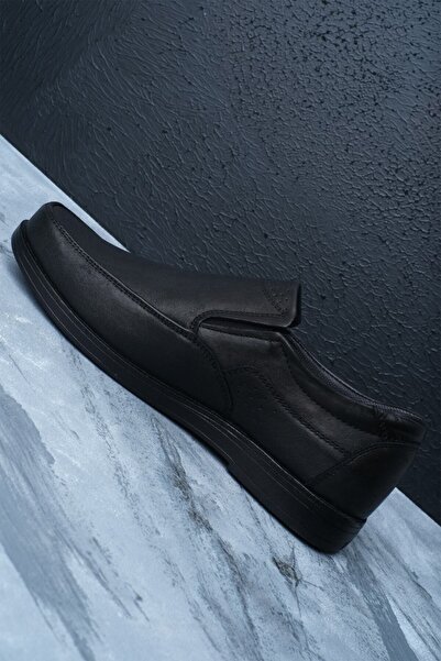 Flamudi أحذية الأب اليومية المصنوعة من الجلد الحقيقي