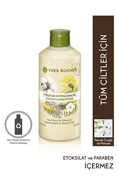 Yves Rocher Duş Jeli -pamuk Çiçeği Mimoza - 400ml