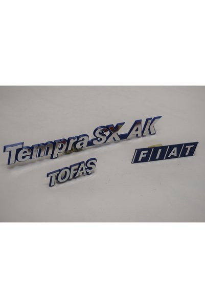 NURPAR Bagaj Kapağı TEMPRA SXAK Tofaş Fiat Yazısı Takımı