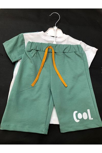 Terry Men's Combed Cotton Shorts Set - Baby