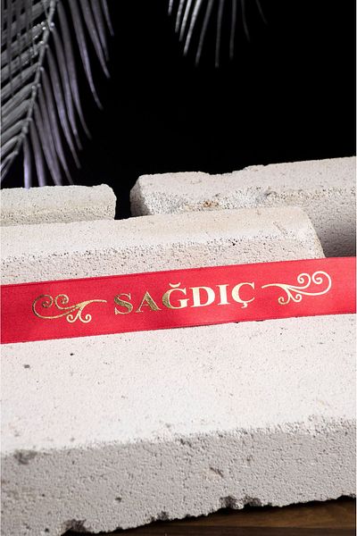 ADENZ 1 Piece GroomSmen Sleeve Ribbon - WeDDing Engagement PromiSe Henna Night