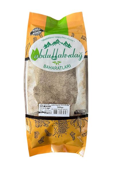 Hacıoğlu baharat Hatay Local White Pepper White Black Pepper Ground Powder 500 Gr - 1/2 kg