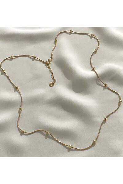 Bubbleatelier قلادة طويلة من الخرز