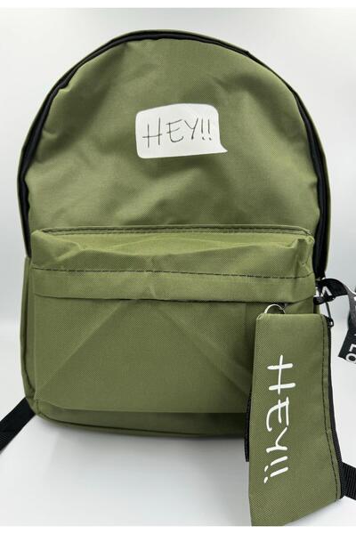 KIRASE Унісекс червоний спортивний рюкзак