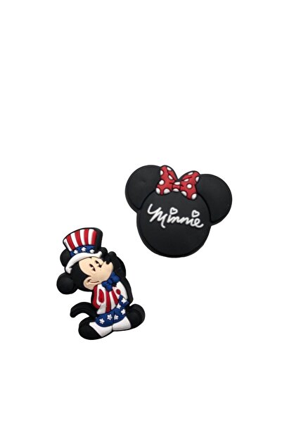 Crocs Jibbitz Disney Büyücü Mickey Mouse Terlik Süsü 2’li Set Galeria