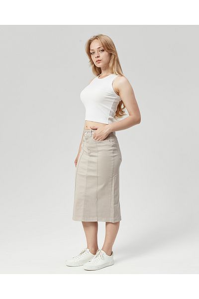 LA CARTE Midi Skirt