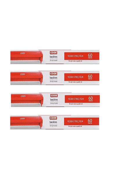 COOK Bass&kes Spare Stretch Film 60m * 4 Pieces