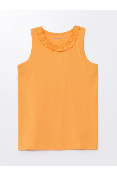 LC Waikiki Lcw Crew Neck Ruffle Detailed Girl's Athlete