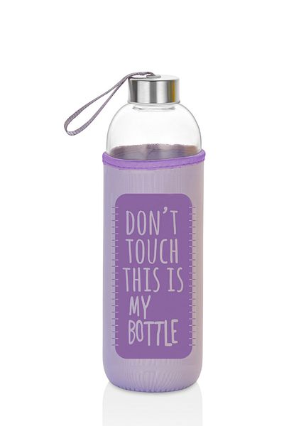 Cambu Comprox Lilac Healthy Glass Flask 1000 ml Water Bottle 1Lt Sports Flask
