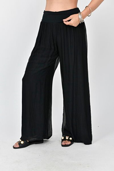 Park Moda 9992 Pantaloni de mătase Wes