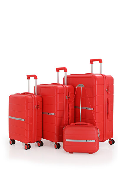 MÇS Mçs Polipropilen 4'lü Valiz Seti V366