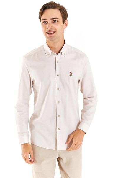 U.S. Polo Assn. 1826727 ПОЛО ТЪКАНА РИЗА