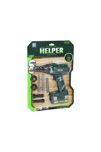 İstoç Türk Oyuncak Pilli Matkap Tamir Seti