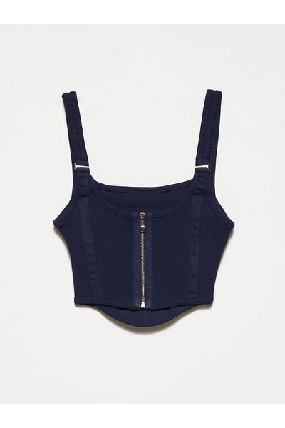 Dilvin 3793 Κορσέ Τοπ-Μπλε Navy