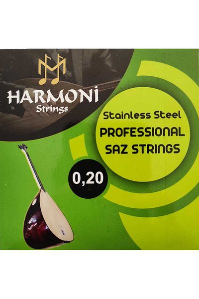 HARMONİ Harmoni Strings Hrm20 - Σετ χορδών με μακριά λαβή με κορδόνια με μακριά λαβή