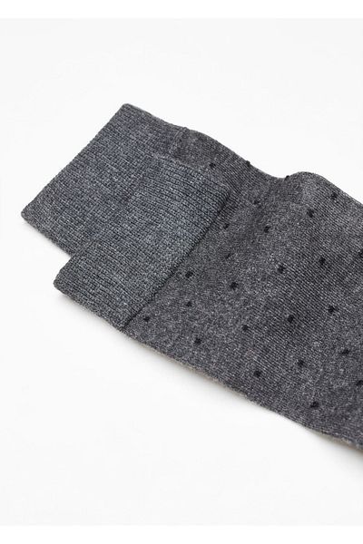 MANGO Man Set mit 2 bestickten Baumwollsocken