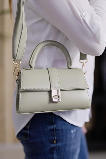 so much حقيبة يد وكتف نسائية باللون الأخضر