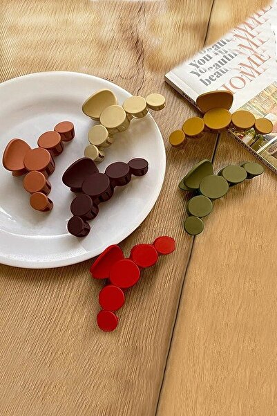 Chehra Design Γυναικείο σετ αγκράφες 6 τεμαχίων Colorful Bubble Large Xl Latch