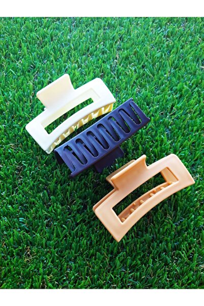 Chehra Design Dámská 3dílná barevná sada obdélníkových přezek