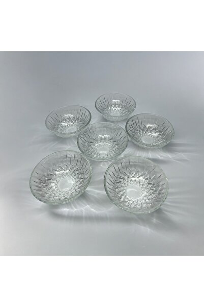 YANPA TİCARET 6-Piece Bowl - Snack Bowl Set, Bowl, Glass Bowl, Soup Bowl