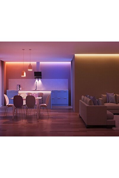 Genel Markalar Akıllı Led Şerit ( Ampul Hediyeli )5 Metre Wi-fi Bluetooth Akıllı Telefon Ile Kontrol