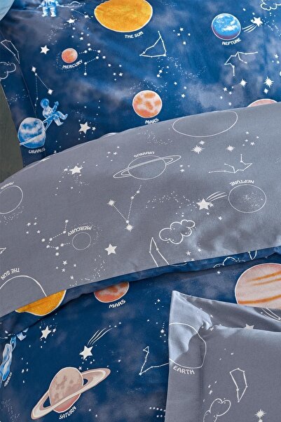 Soley | Galaxy | %100 Pamuk Çift Kişilik Nevresim Takımı