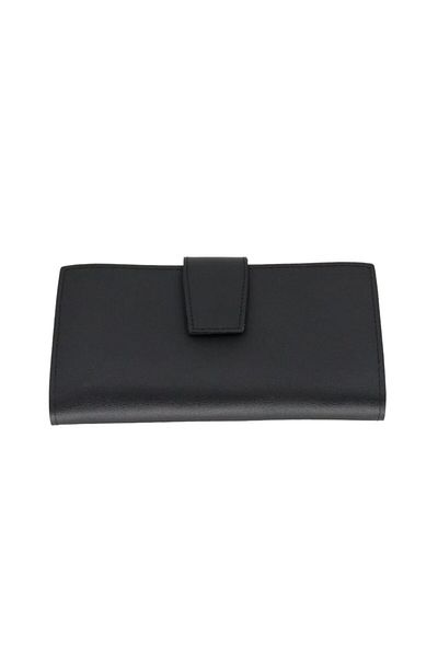 Aksesuar Πορτοφόλι Unisex από μαλακό δέρμα με φερμουάρ - 19 x 10 cm
