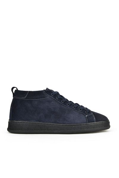 Ziya Ανδρικές μπότες από γνήσιο δέρμα Navy Blue - 1331025z8522
