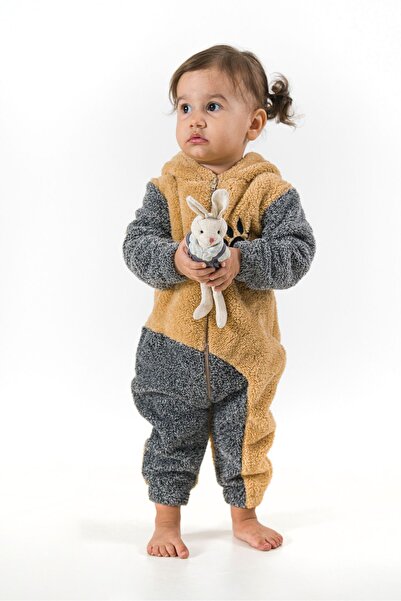 Baby Animals ملابس أطفال شتوية من القطيفة للجنسين من Welsoft ملابس أطفال ملاب...