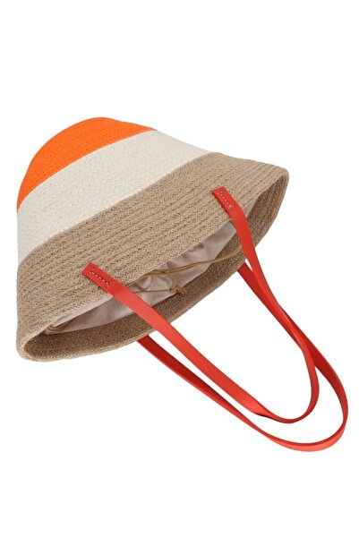 HFKY Кольорова плетена пляжна сумка - згубний дизайн