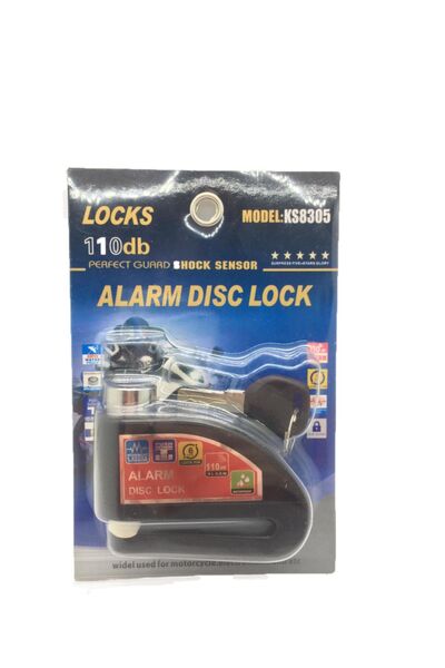 Tex Alarmlı Motosiklet Disk Kilidi