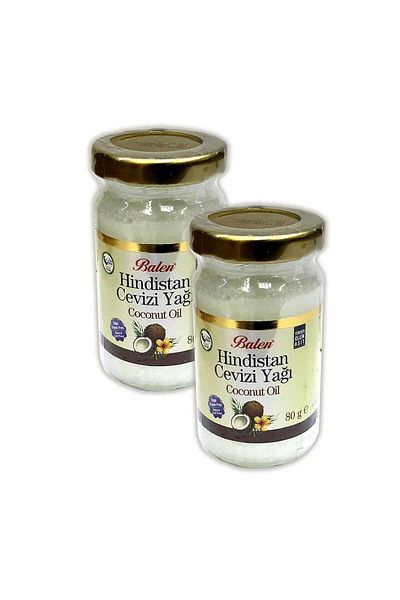 Balen Coconut Oil 80 gr Solid Cold Press X 2 Pieces