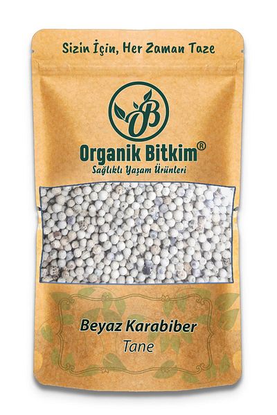 OB Organik Bitkim White Black Pepper Grain 1000 gr