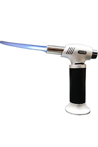 TORCH Pürmüz Bs-400 Model Profesyonel 1300 Derece Isı Çakmak Gaz Alev Tabancası Gaz Hediyeli
