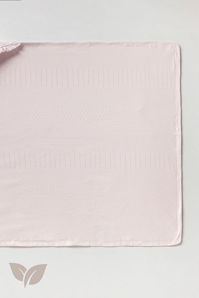 Cassiope Sweetie Girl Baby Blanket 80cm x 85cm 100% Cotton Pointel Rib