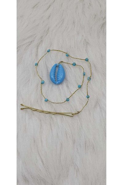 HAPPY HANDMADE 30cm Special Design Hair Bead Gift Buckle Crown Hair Accessory Hair Earrings Hair Ornament