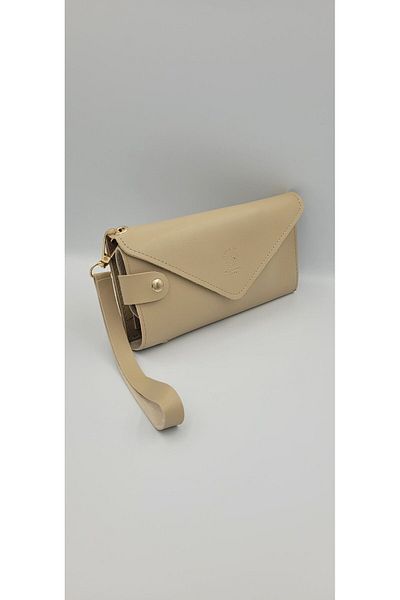 DAVID POLO Envelope Model Elegant Women's Wallet and Handbag with Phone and Coin Compartment