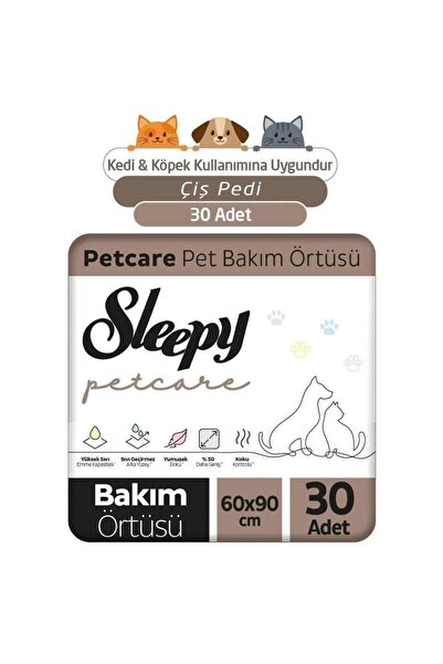Sleepy Petcare Çiş Pedi 60x90 (1 Adet) 30 Yaprak