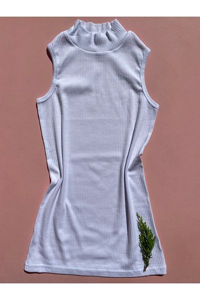 LEYNA BUTİK 2 bucăți alb-negru, bumbac striat Lycra, corp sportiv pentru femei