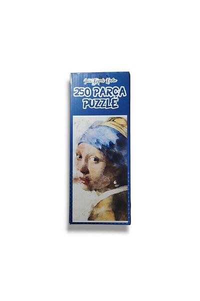 Pembe Pasaj 250 Piece Puzzle Girl with Pearl Earrings