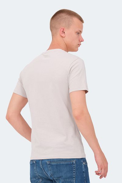 Slazenger Ανδρικό μπλουζάκι VOLKER I - Stone Grey